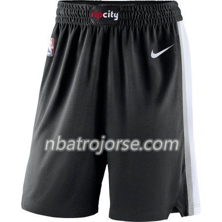 Portland Trail Blazers Män Shorts Svart 2018-19 Nike Swingman